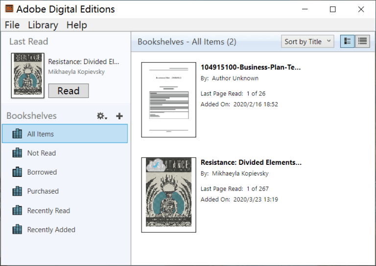 adobe digital editions 2.0 has stopped working