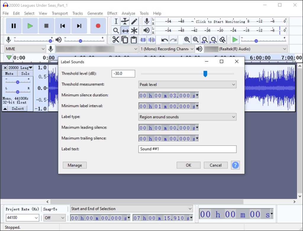 How to Split an Audiobook or Audible Book into Chapters - Filelem