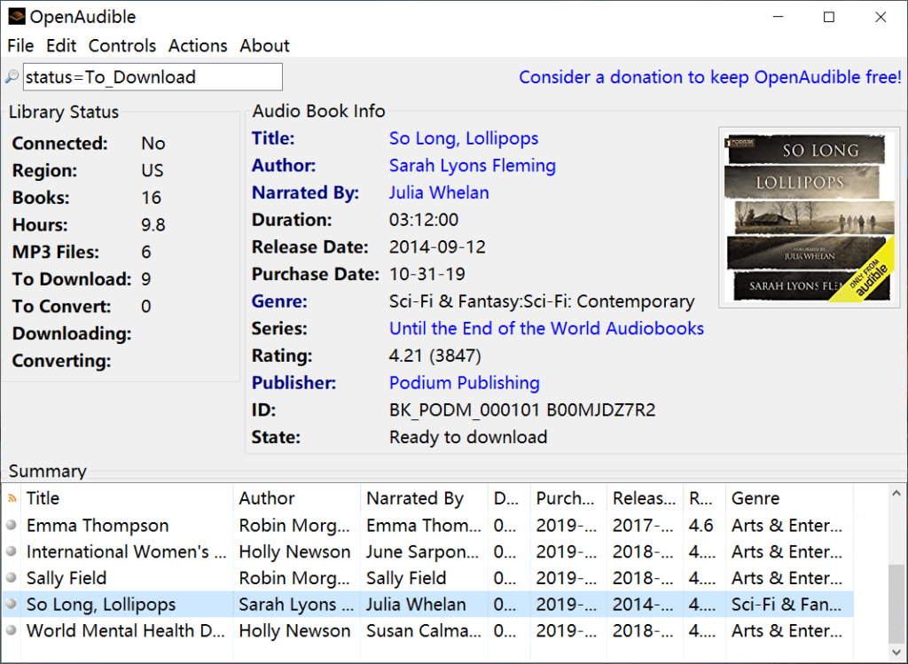 openaudible fake