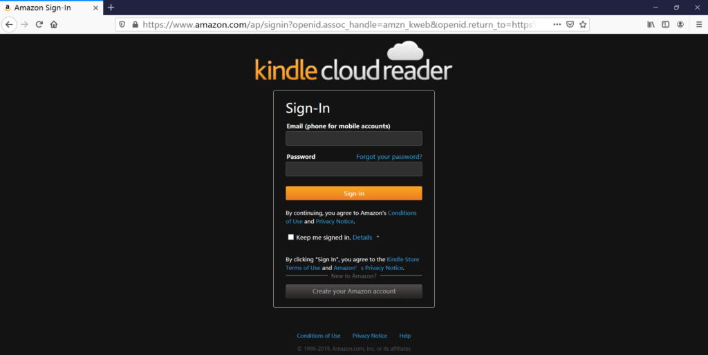 kindle cloud reader macbook